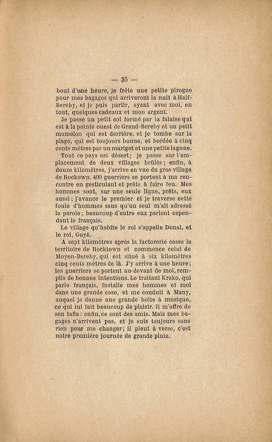 Renseignements sur la situation des Colonies. Affaire QUIQUEREZ 