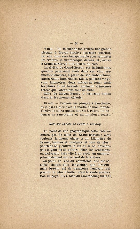 Renseignements sur la situation des Colonies. Affaire QUIQUEREZ 