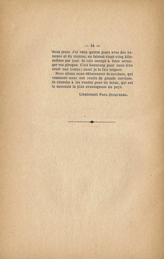 Renseignements sur la situation des Colonies. Affaire QUIQUEREZ 