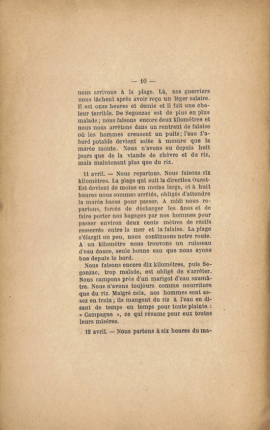 Renseignements sur la situation des Colonies. Affaire QUIQUEREZ 