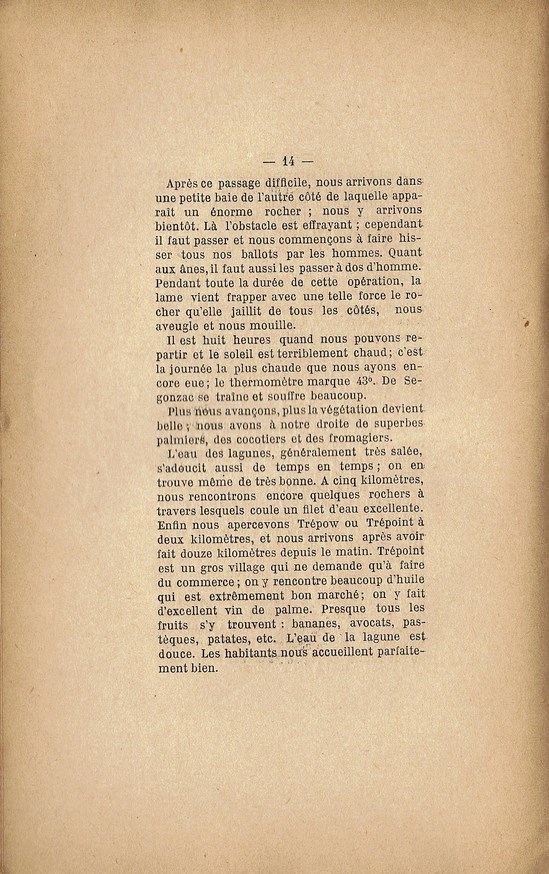 Renseignements sur la situation des Colonies. Affaire QUIQUEREZ 