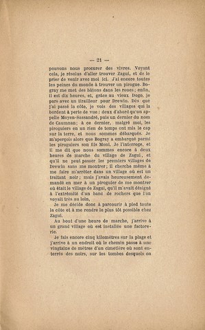 Renseignements sur la situation des Colonies. Affaire QUIQUEREZ 