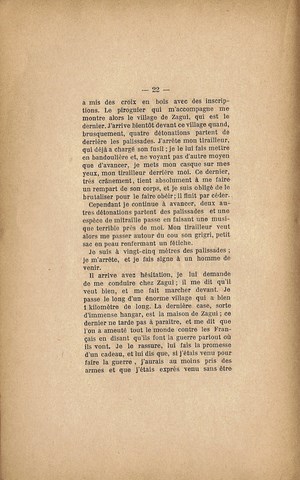 Renseignements sur la situation des Colonies. Affaire QUIQUEREZ 