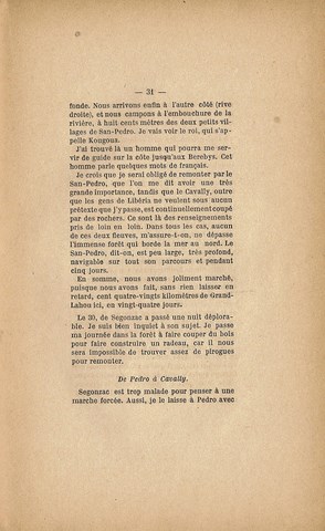 Renseignements sur la situation des Colonies. Affaire QUIQUEREZ 