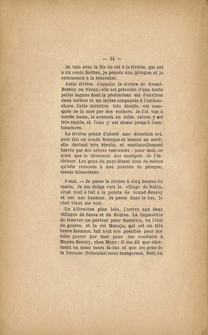 Renseignements sur la situation des Colonies. Affaire QUIQUEREZ 