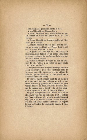 Renseignements sur la situation des Colonies. Affaire QUIQUEREZ 