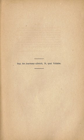 Renseignements sur la situation des Colonies. Affaire QUIQUEREZ 