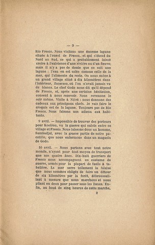 Renseignements sur la situation des Colonies. Affaire QUIQUEREZ 