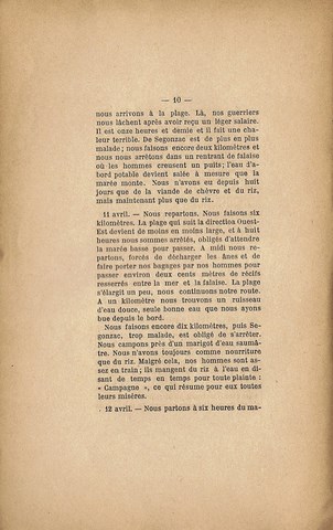 Renseignements sur la situation des Colonies. Affaire QUIQUEREZ 