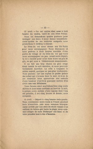 Renseignements sur la situation des Colonies. Affaire QUIQUEREZ 