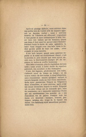 Renseignements sur la situation des Colonies. Affaire QUIQUEREZ 