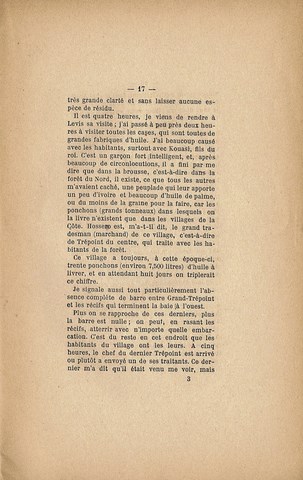 Renseignements sur la situation des Colonies. Affaire QUIQUEREZ 