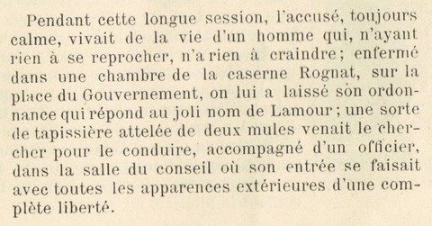 Saint-Louis du Sénégal - Procès de Segonzac (affaire Quiquerez-de Segonzac. 1891-1893)