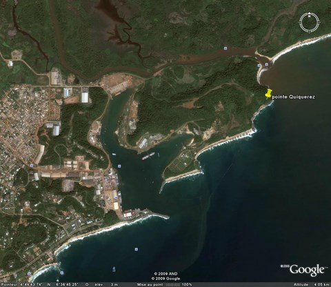 Pointe QUIQUEREZ San Pedro.  Photo Google