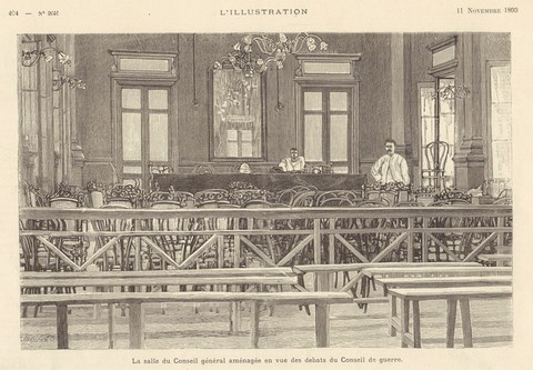 Saint-Louis du Sénégal - Procès de Segonzac (affaire Quiquerez-de Segonzac. 1891-1893)