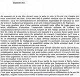 PLAIDOIRIE PAR Me RENAULT POUR DE SEGONZAC - AFFAIRE QUIQUEREZ 1891