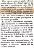L'ILLUSTRATION DE FONTAINEBLEAU SAMEDI 30 Septembre 1893 (affaire Quiquerez-de Segonzac 1891-1893)