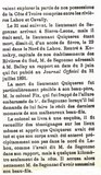 L'INDEPENDANT DE FONTAINEBLEAU Samedi 8 Juillet 1893  (affaire Quiquerez-de Segonzac. 1891-1893)